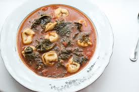 Tomato Florentine Tortellini Soup